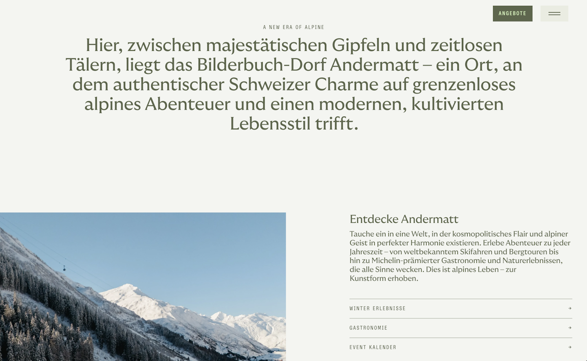 Screenshot page