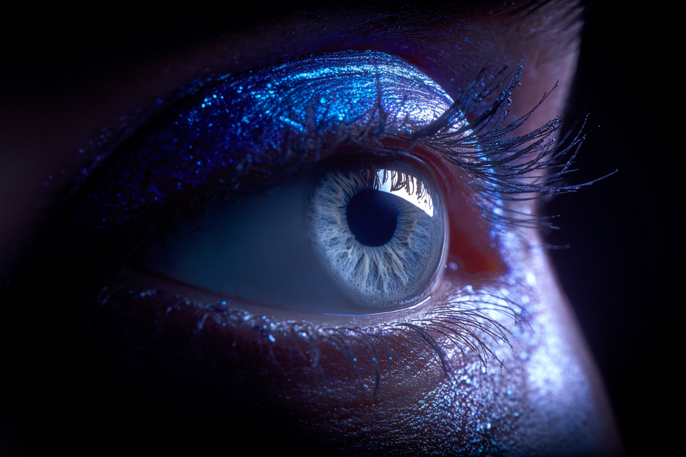 Gridonic contact lens
