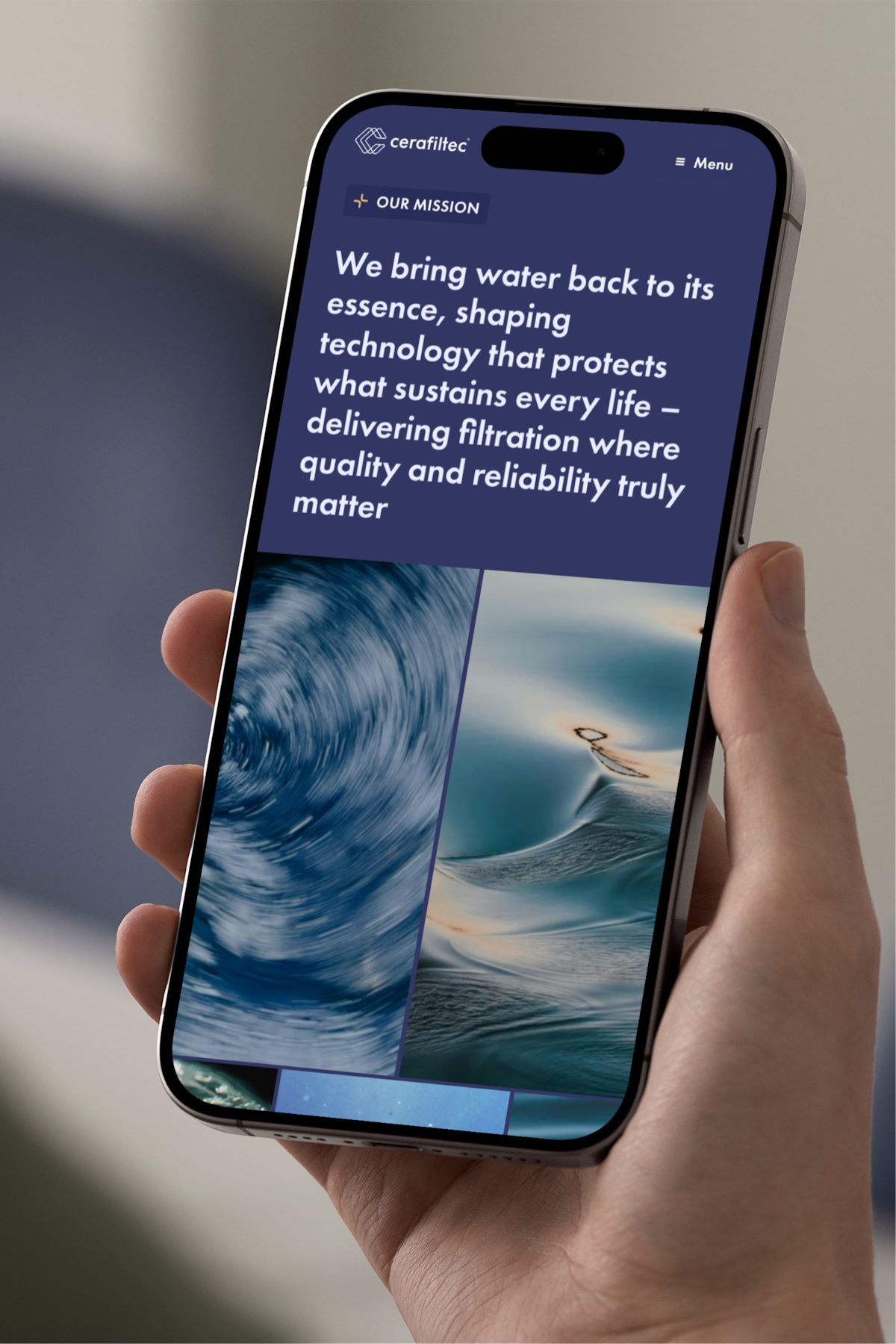 Device App auf einem Smartphone