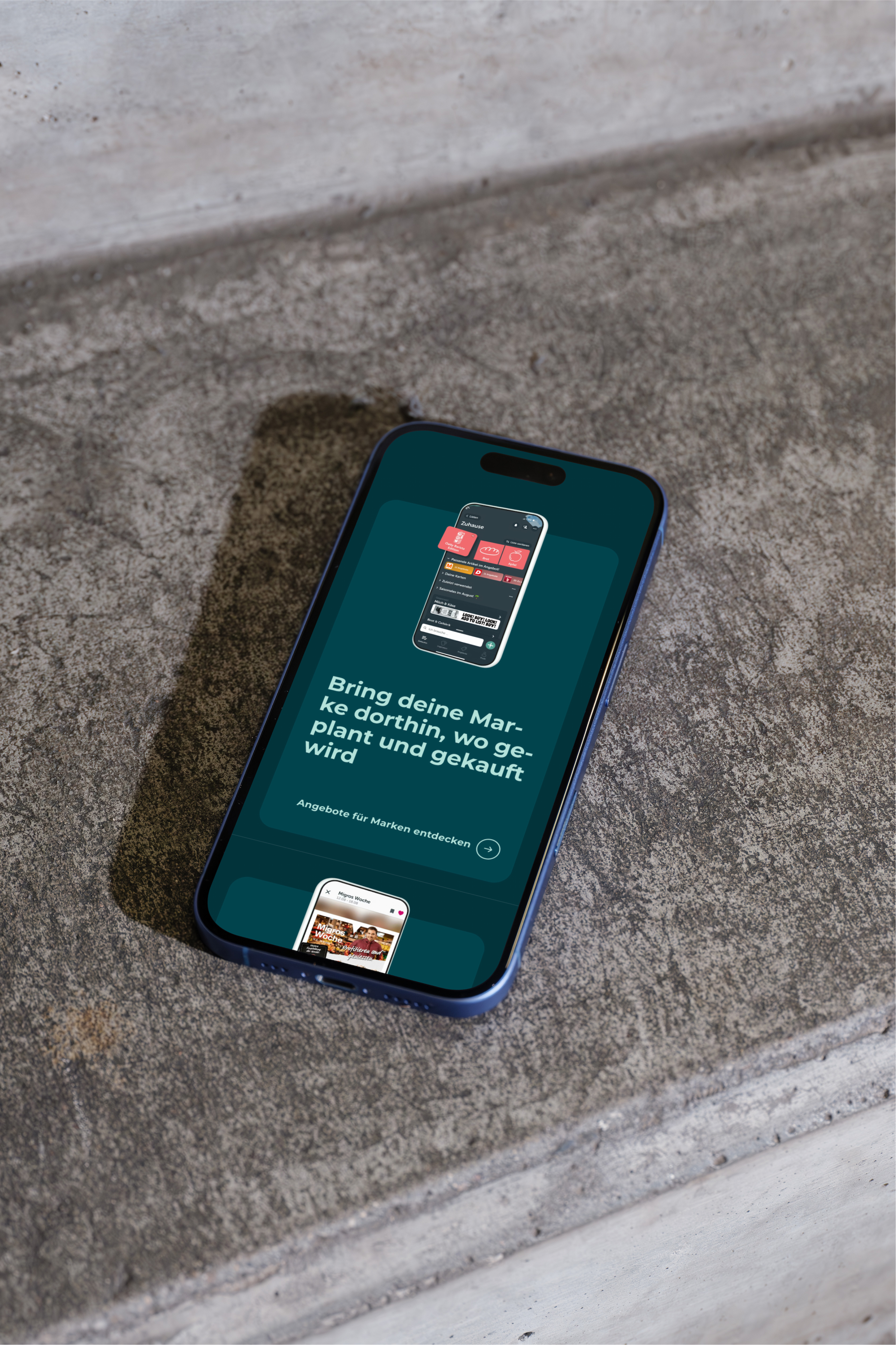 Device App auf einem Smartphone