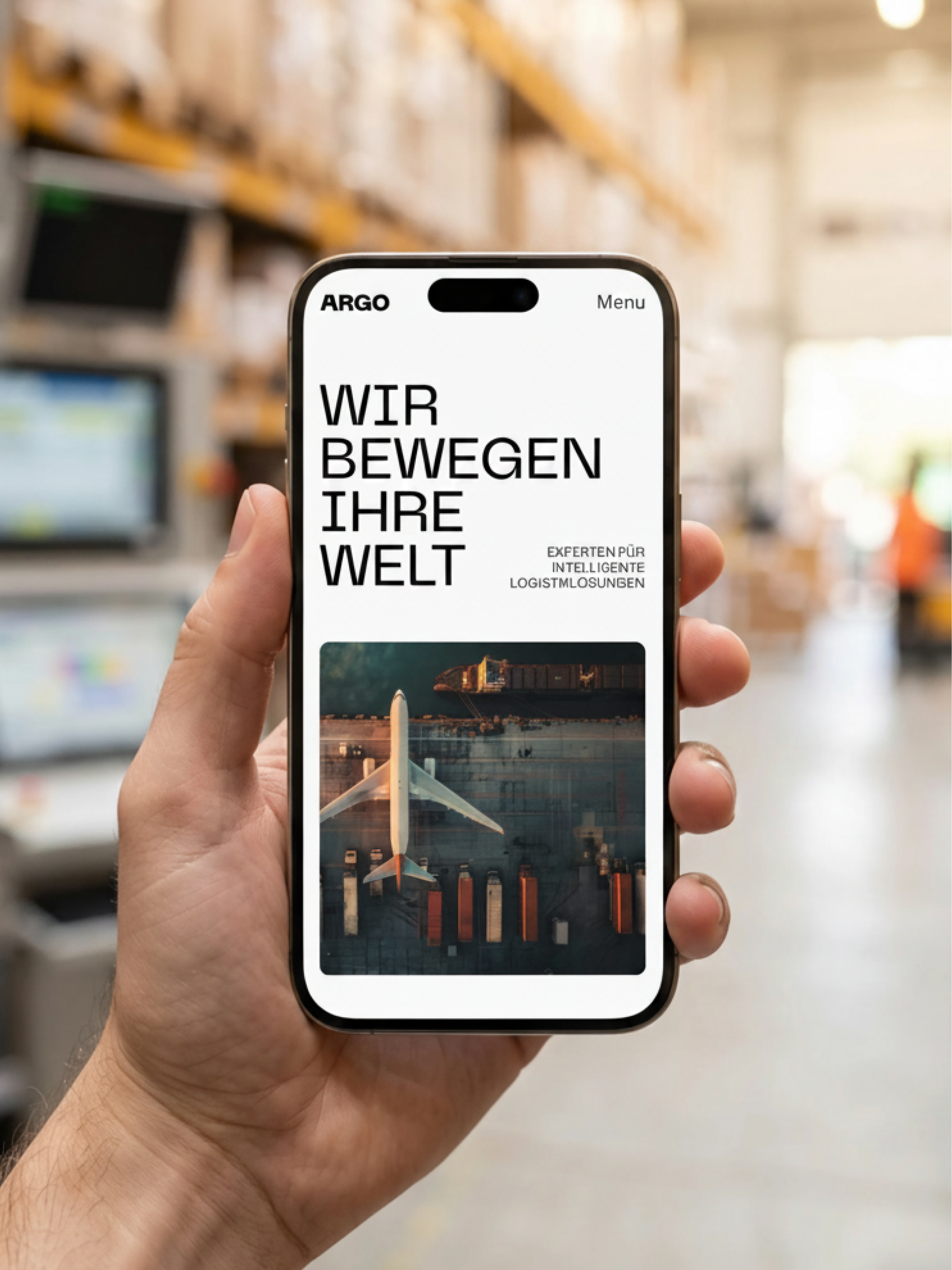 Argo App auf einem Smartphone