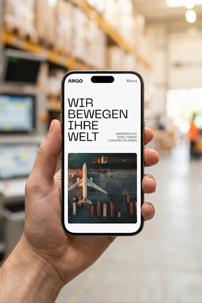 Argo app shown on a smartphone