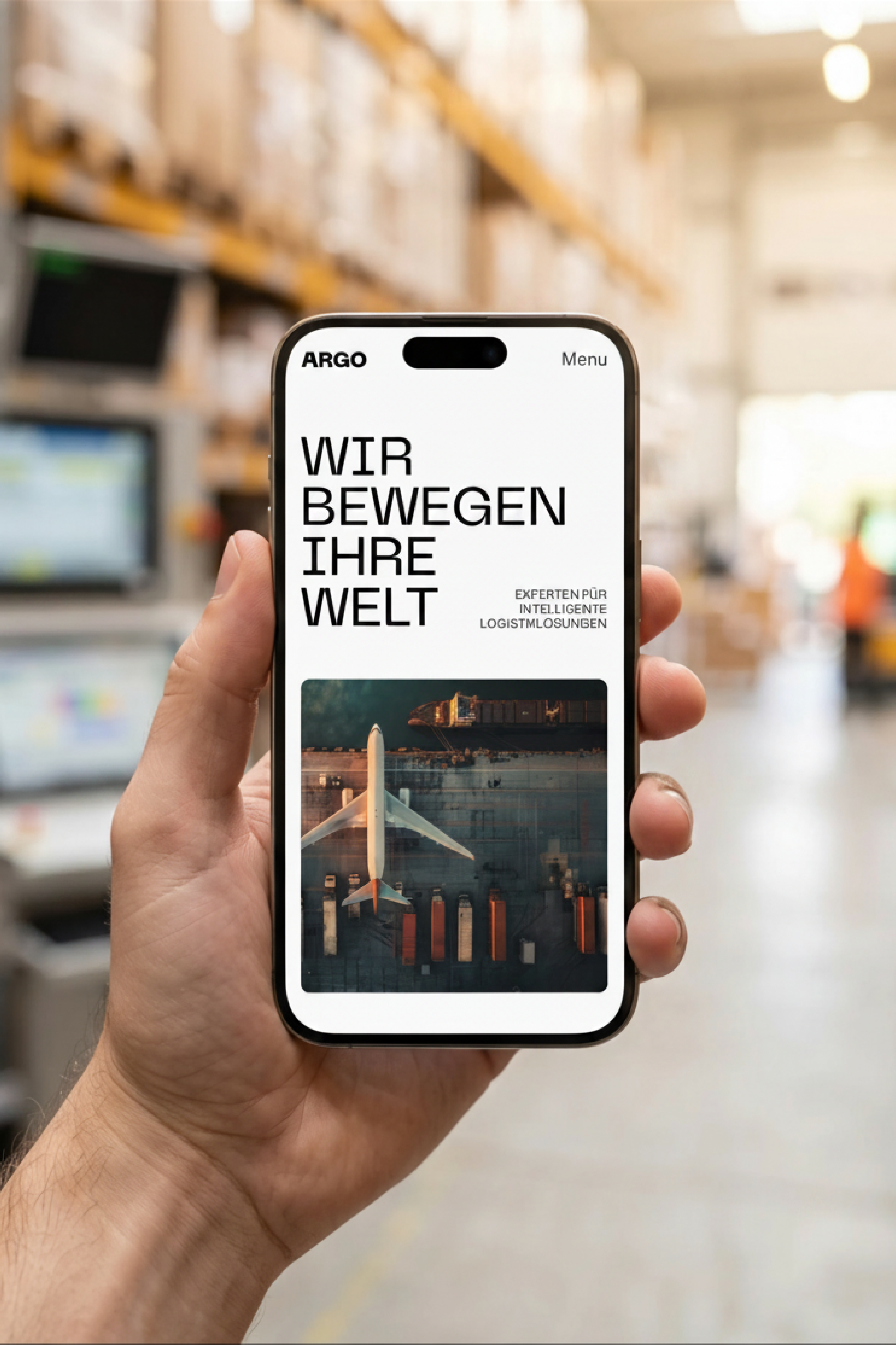 Argo App auf einem Smartphone