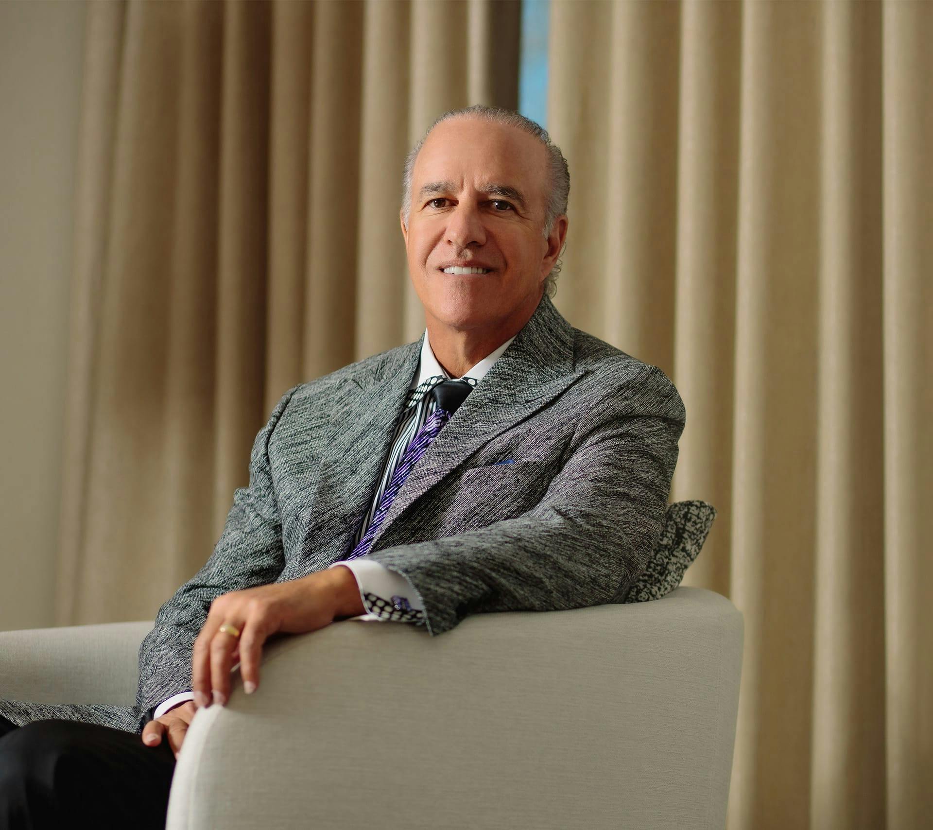 Doctor sitting in chair