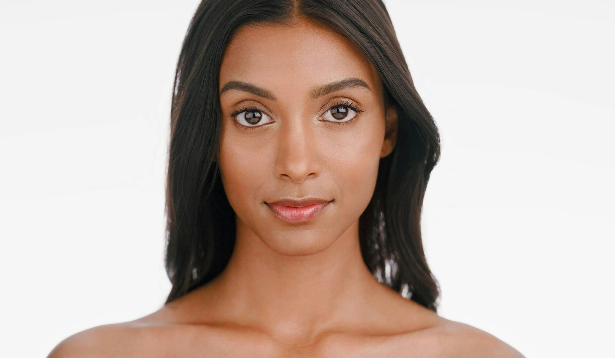 woman smiling