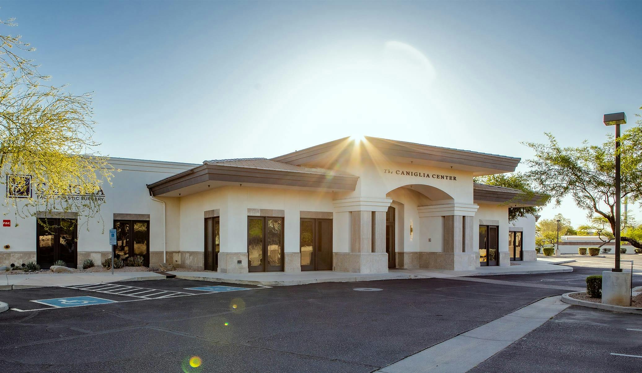 The Caniglia Center building