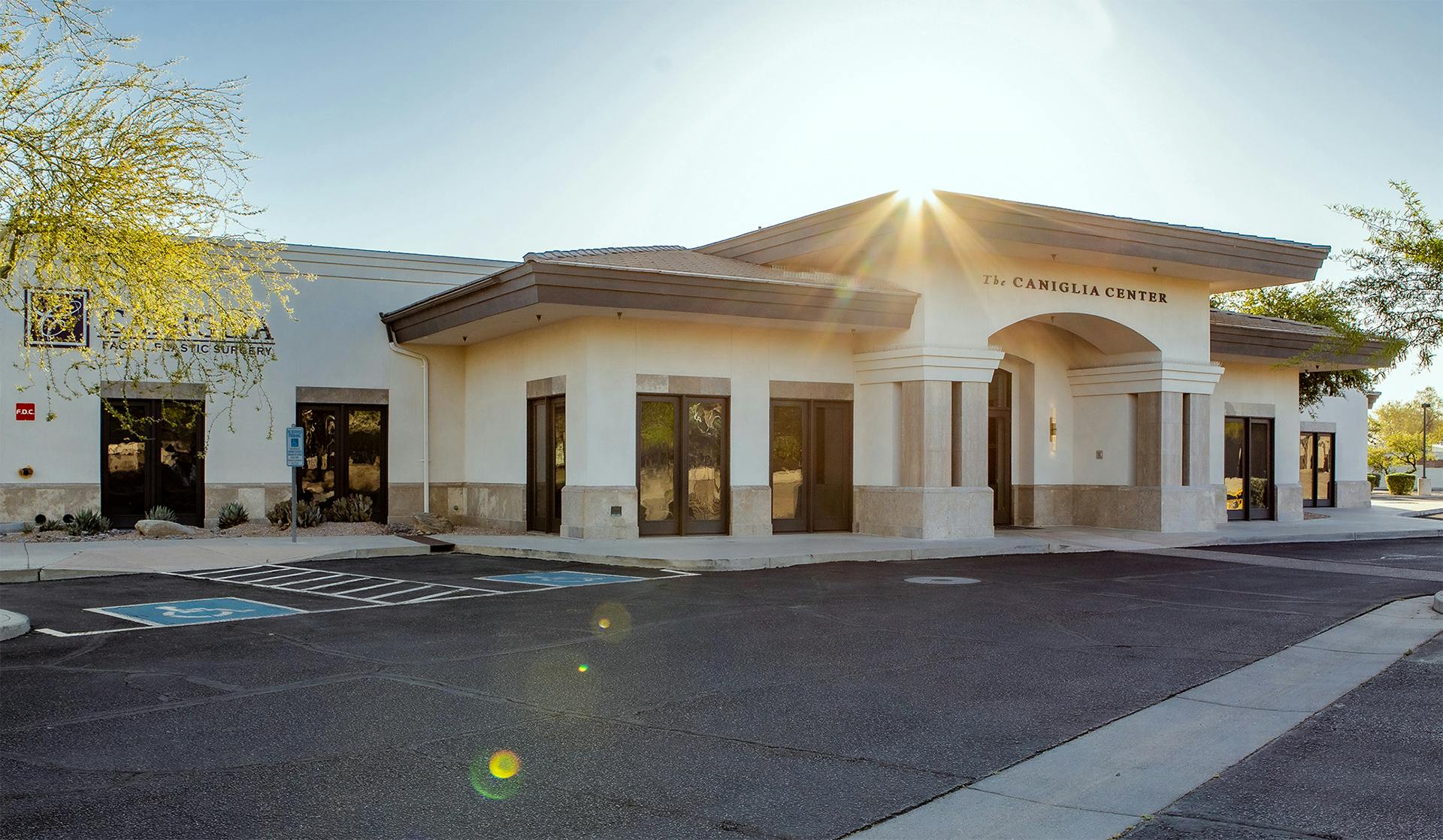 The Caniglia Center building