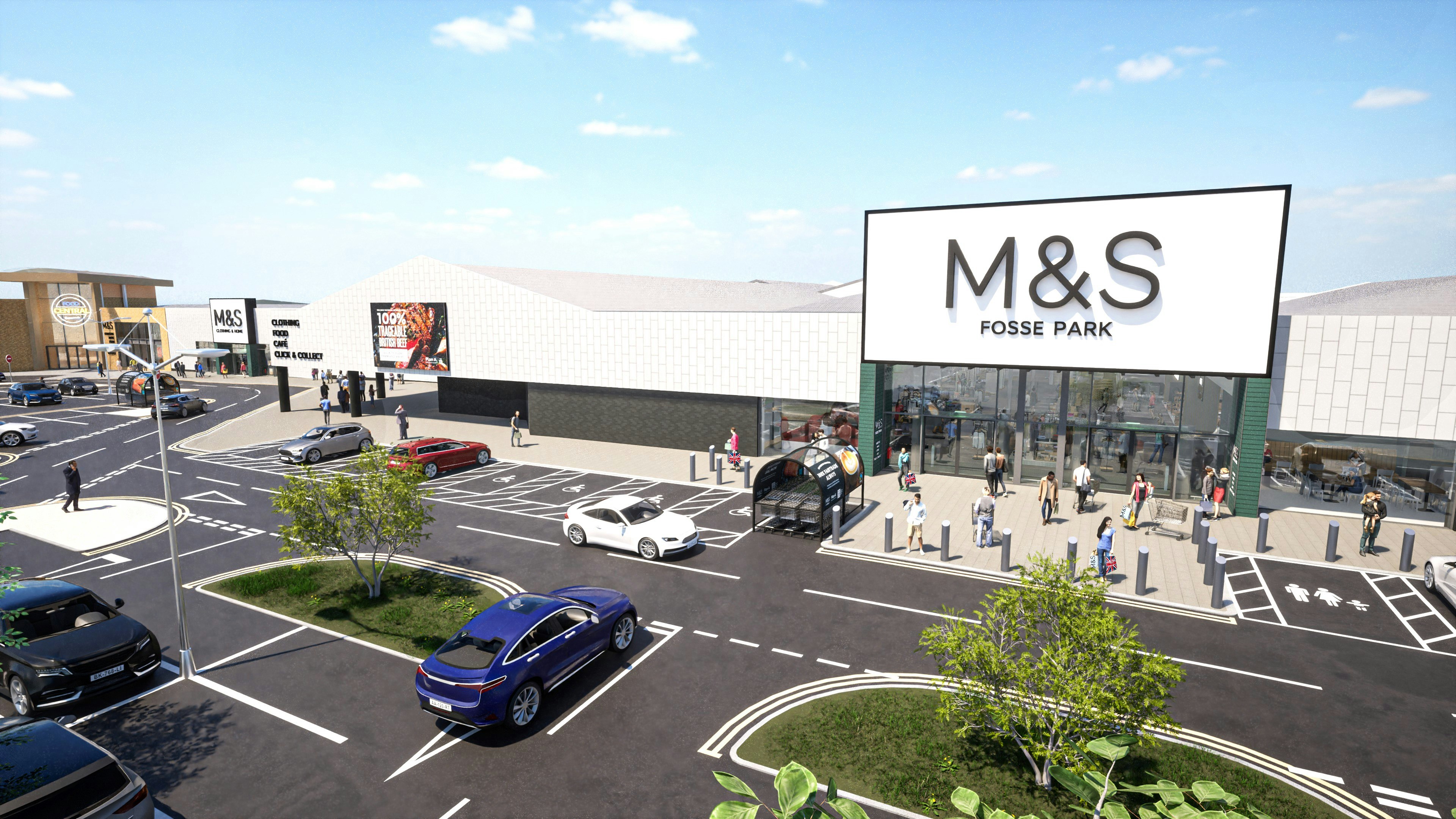 M&S announces Fosse Park expansion plans | The Crown Estate