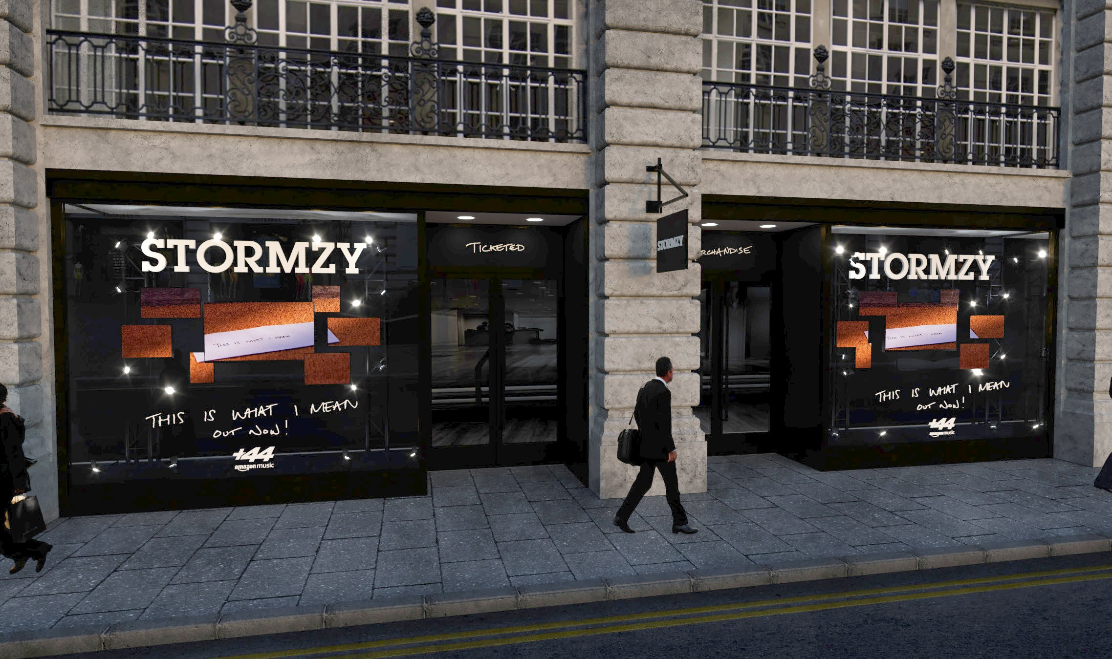 Stromzy pop-up on Regent Street
