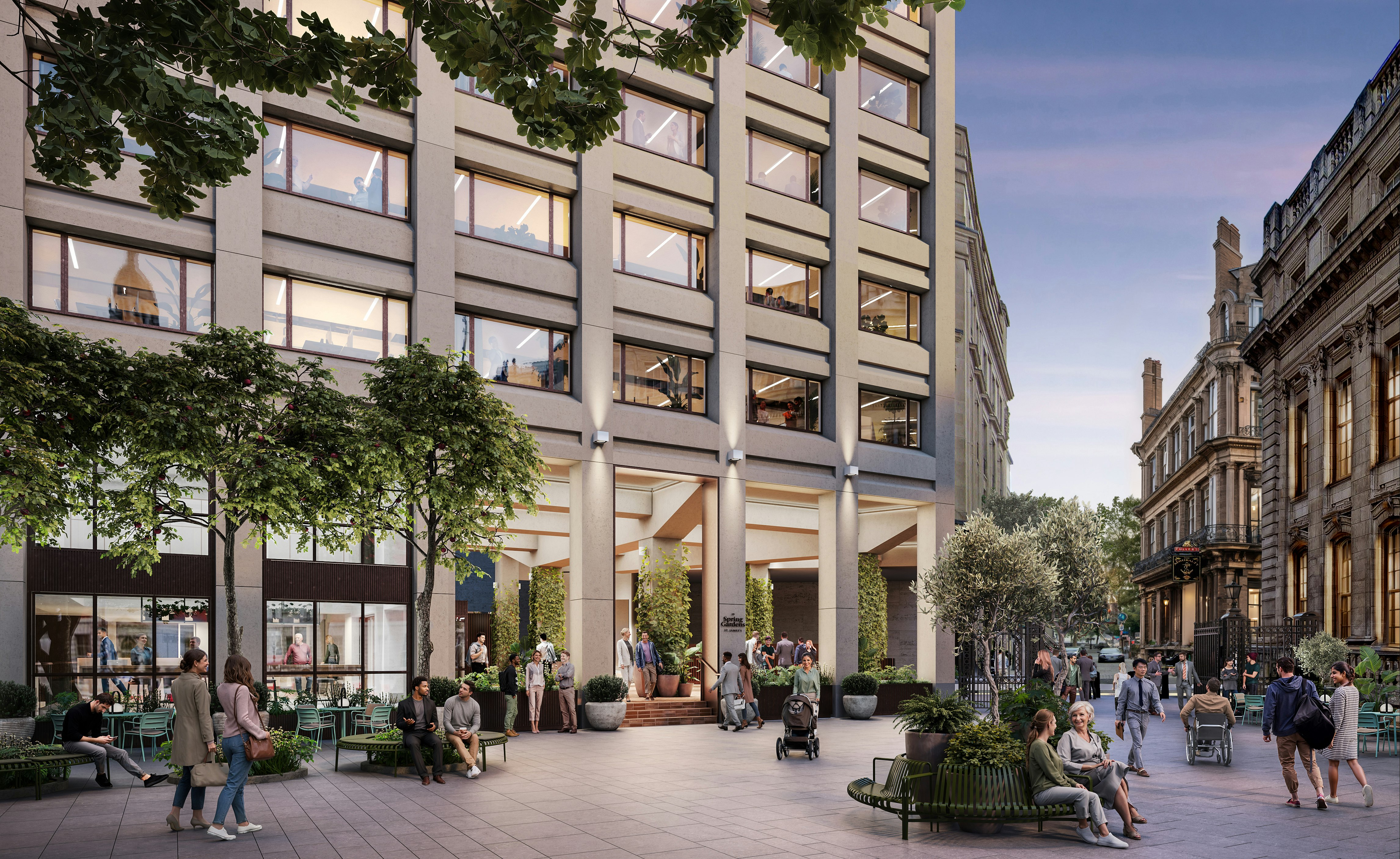 Irish Embassy Embassy of Ireland takes four floors in landmark office building