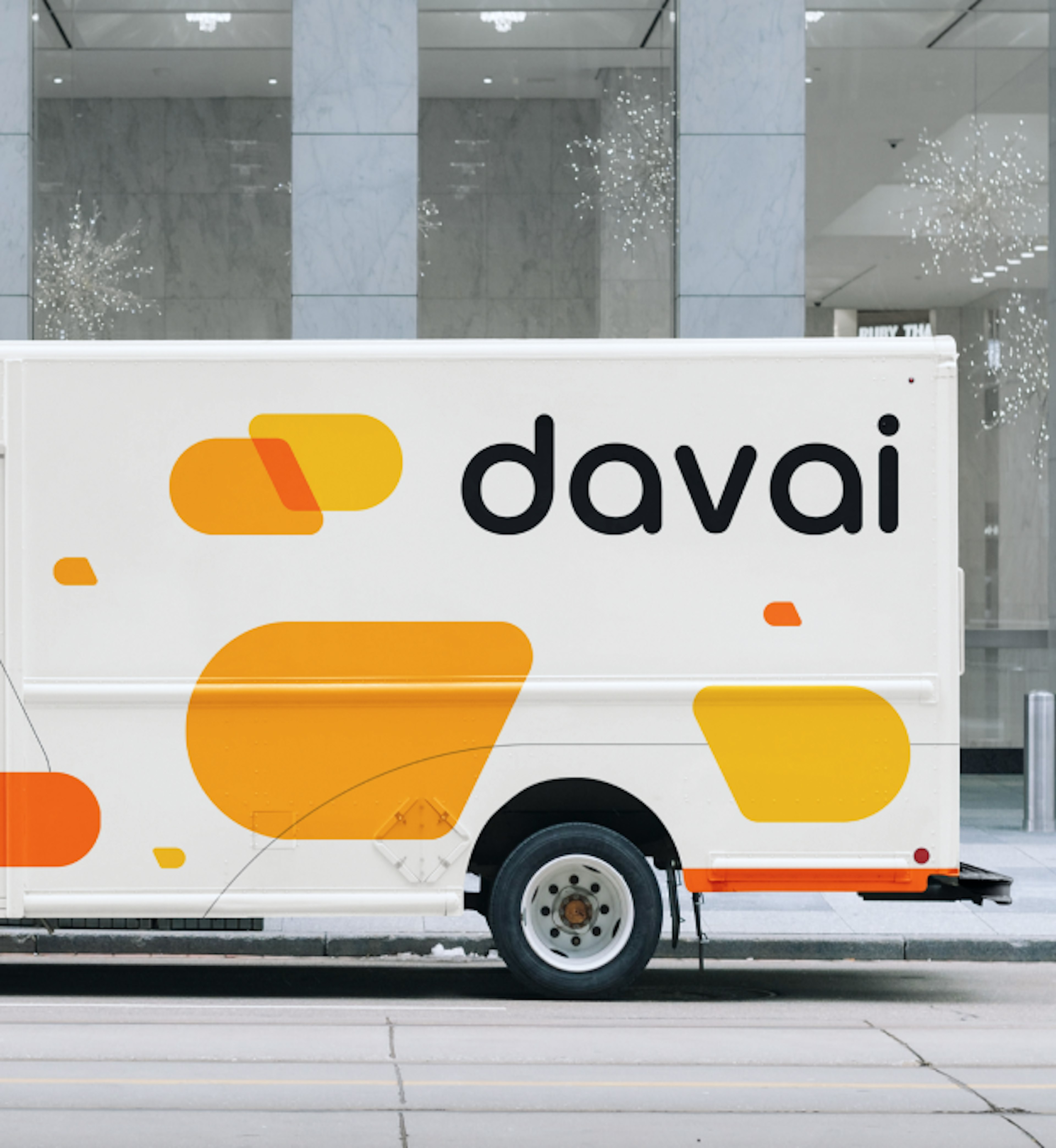Davai delivery truck