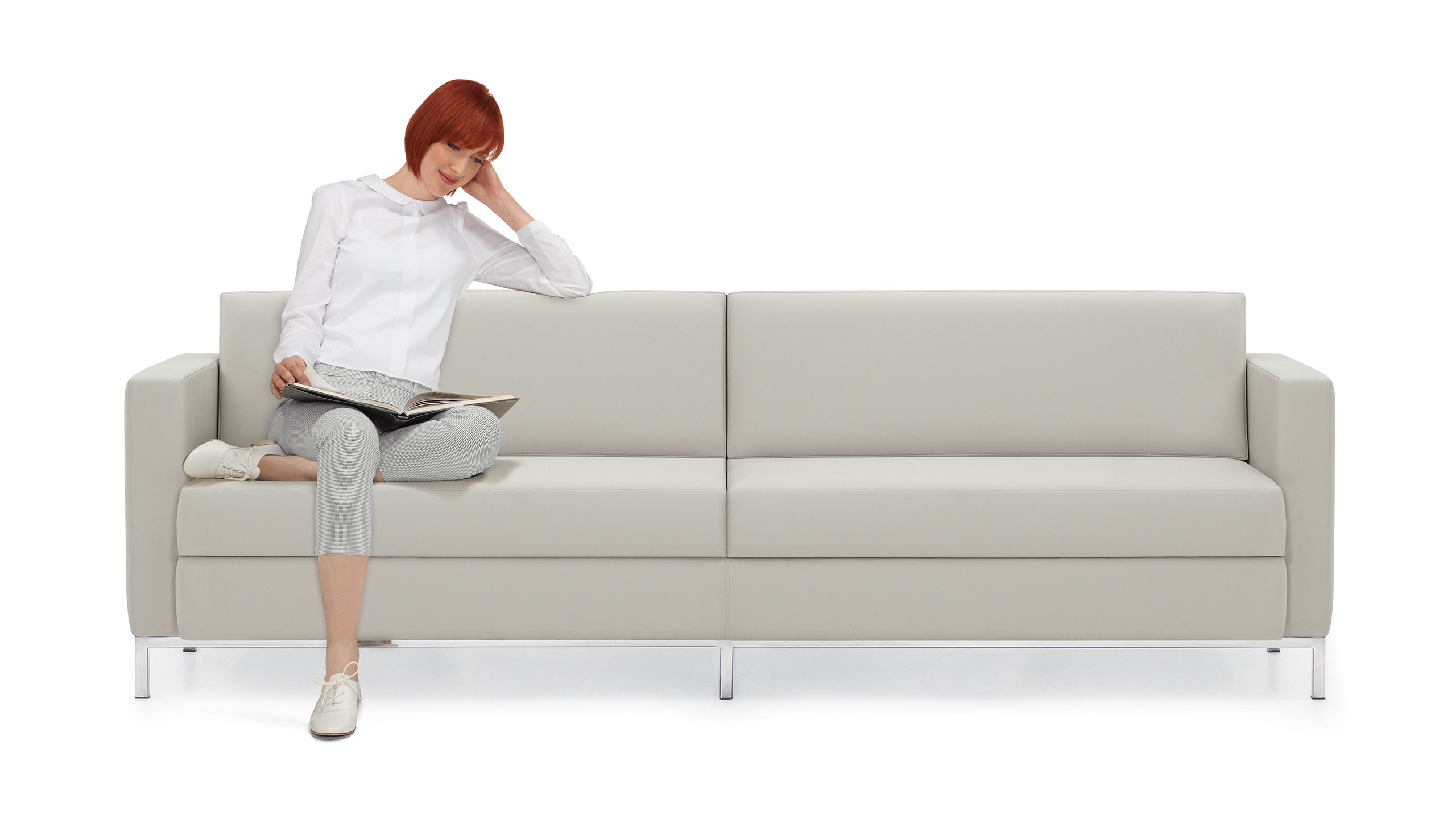 Citi Square: Metal Frame Lounge Chair & Sofa | Global