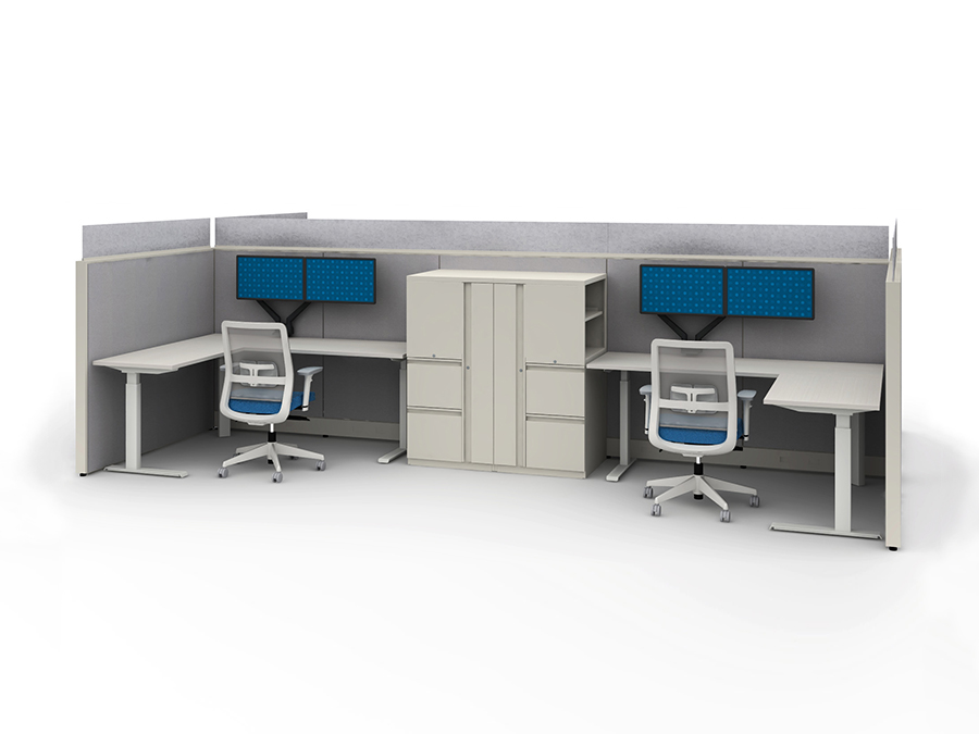 FreeFit Tables: Height Adjustable Standing Desk | Global