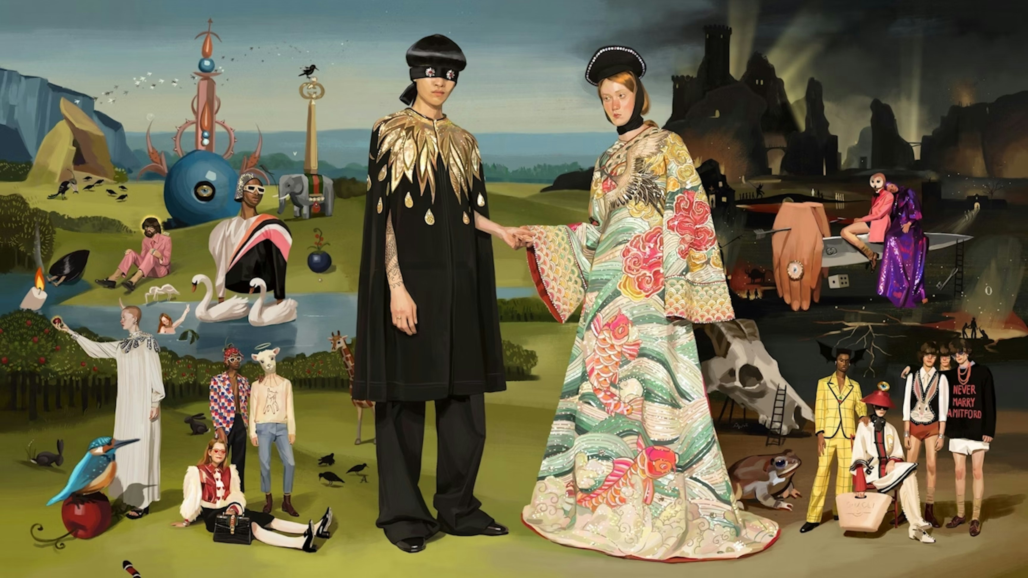 Gucci 2018 Spring Summer Campaign | Gucci | THE LINE Studio