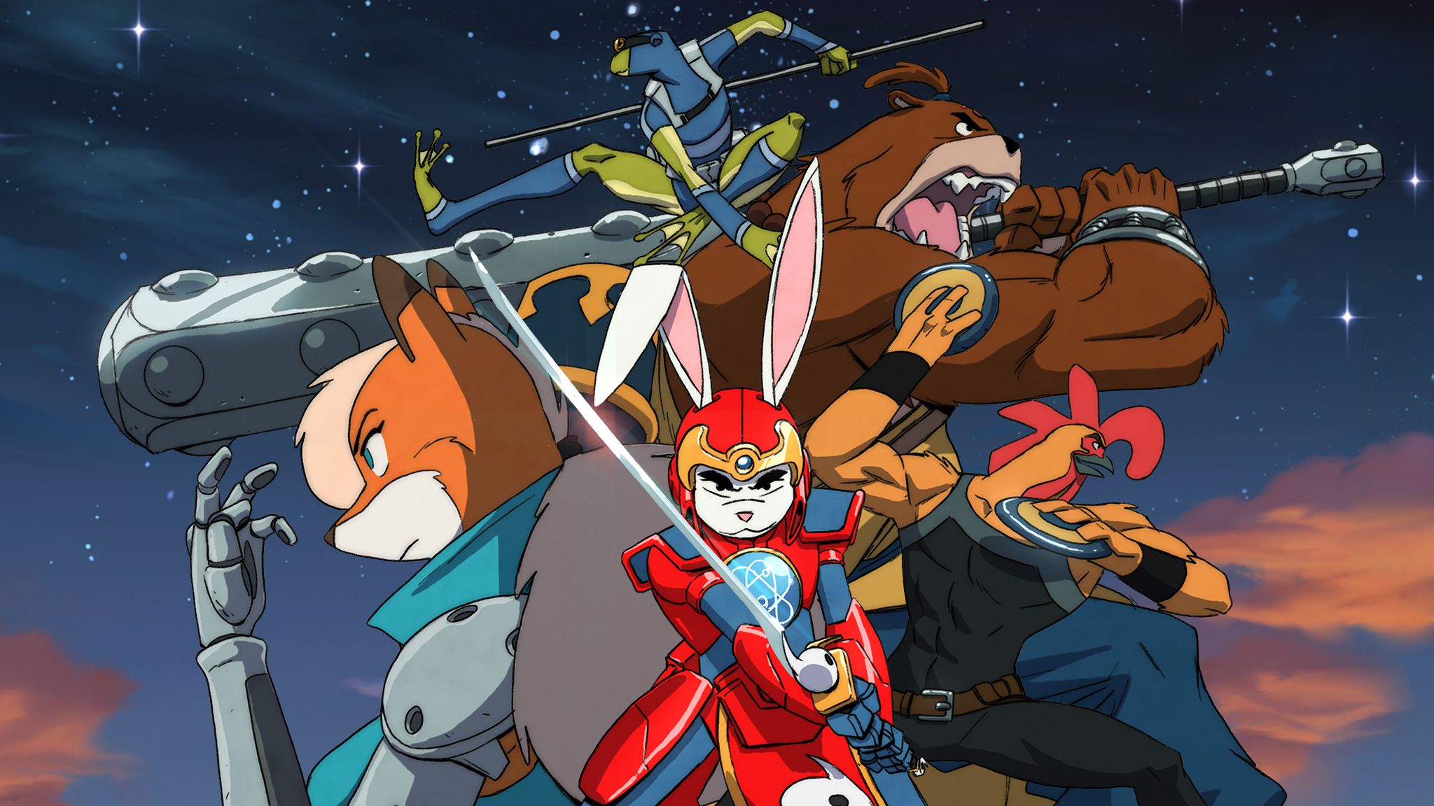 Super Turbo Atomic Ninja Rabbit | 90s TV Series Intro | THE LINE