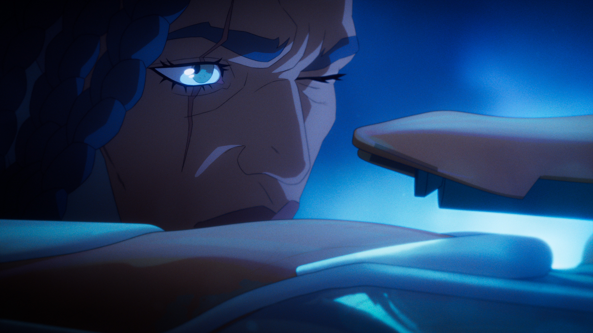 Wide anime action frame