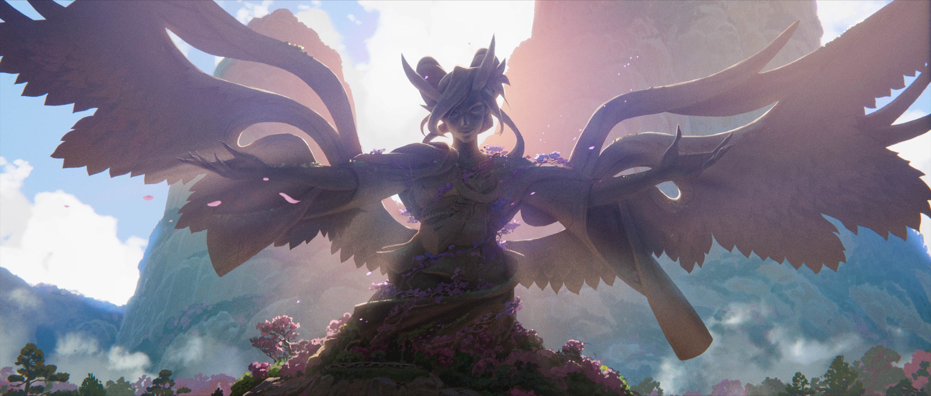 Morgana Ionia anime character frame