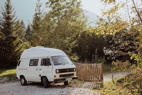 VW T3 with hard roof top from Balkan Campers in Bovec, Slovenia