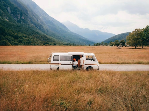 Original Campervan Nissan Datsun from Balkan Campers