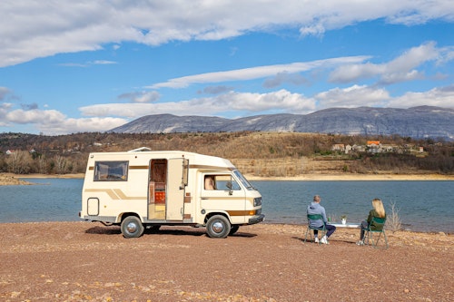 VW T3 Campervan from Balkan Campers close to Split, Croatia