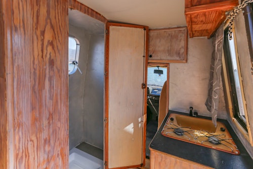 Kitchen Box VW T3 Campervan from Balkan Campers close to Split, Croatia