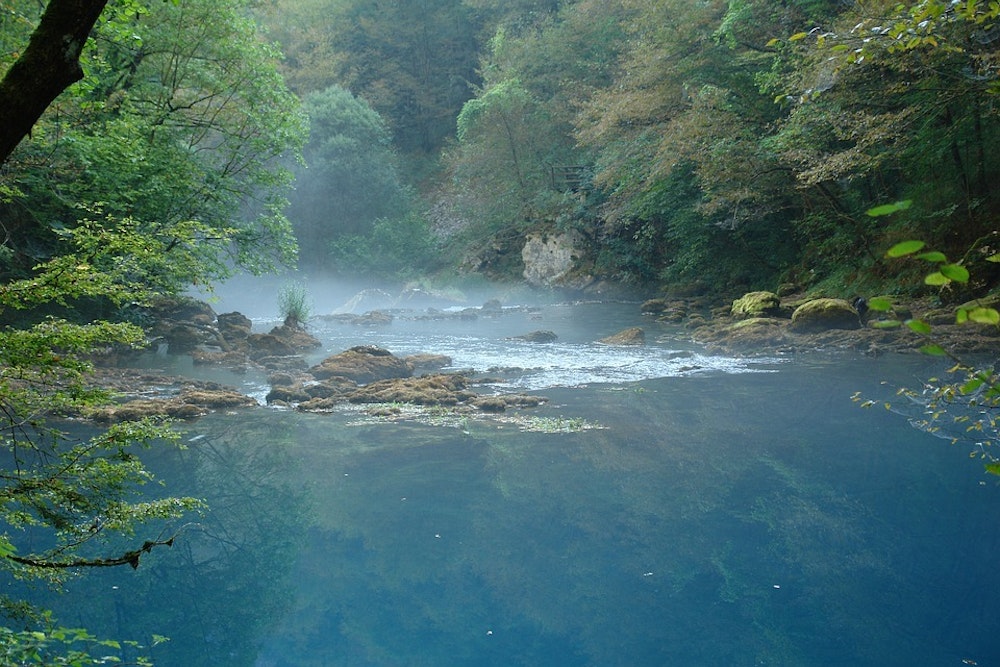 Una river in Una national park
