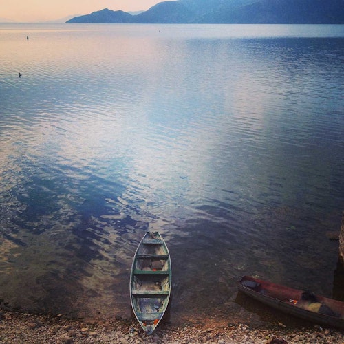 Lake Scadar in Montenegro