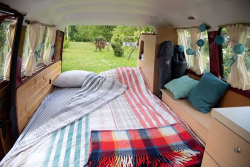 Inside Look of VW T3 Campervan from Balkan Campers in Podgorica, Montenegro