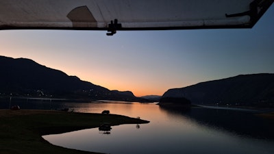 Balkan CAmpers customers camping at Rama Lake in Bosnia and Herzegovina