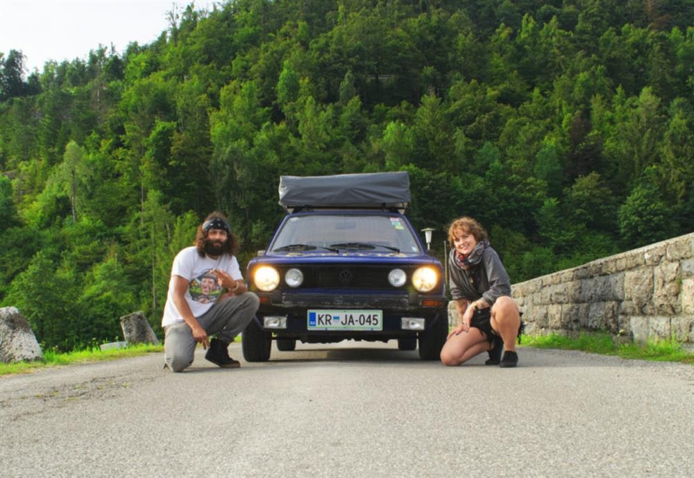 Balkan Campers customers exploring Opatija, Croatia