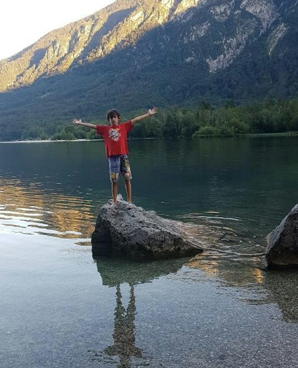Camping near Lake Bohinj, Slovenia