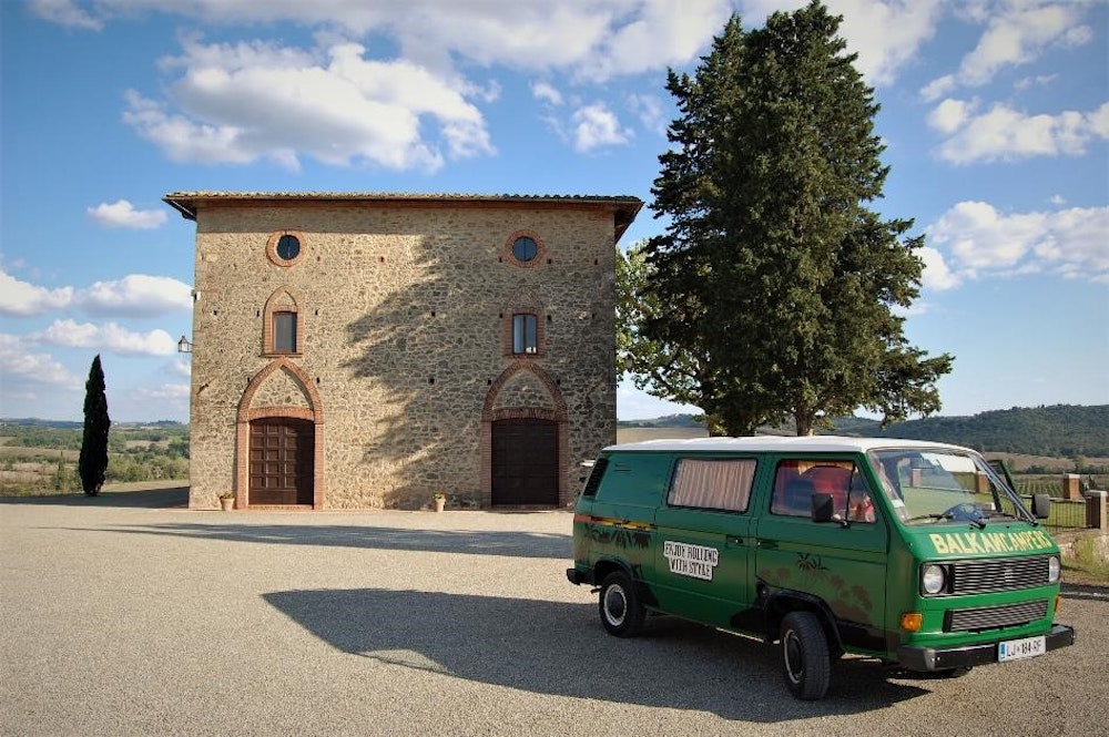 VW T3 Camper van from Balkan Campers in Italy