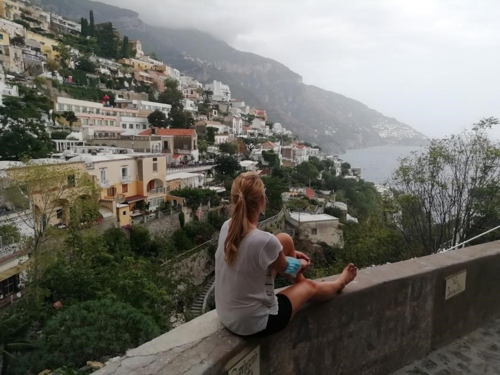 Balkan Campers customers visiting Napoli, Italy