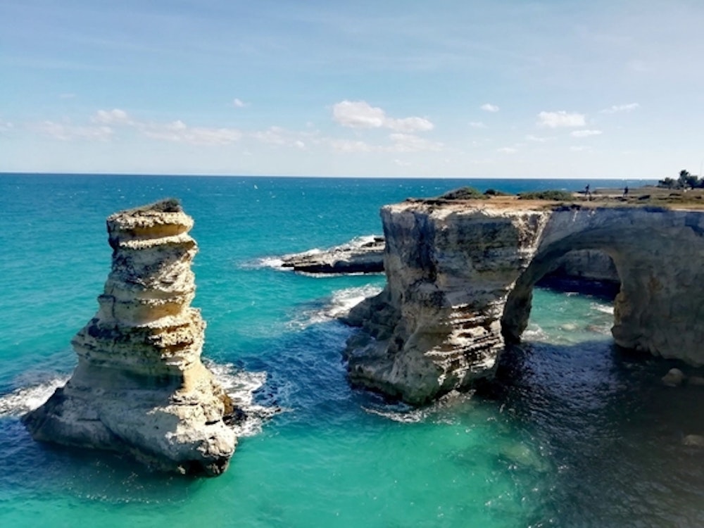 Beautiful beach in Gargano peninsula, Puglia, Italy