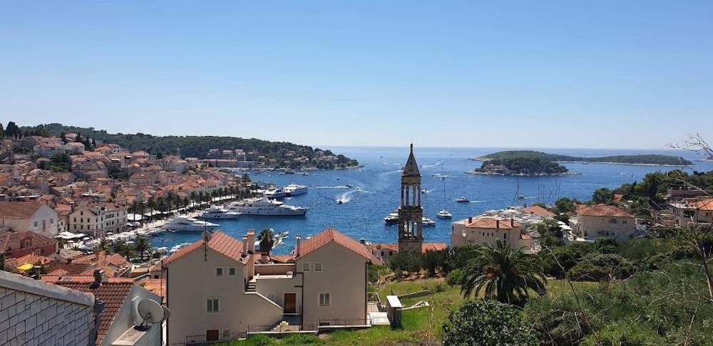 Beautiful Town of Stari Grad on Hvar Island