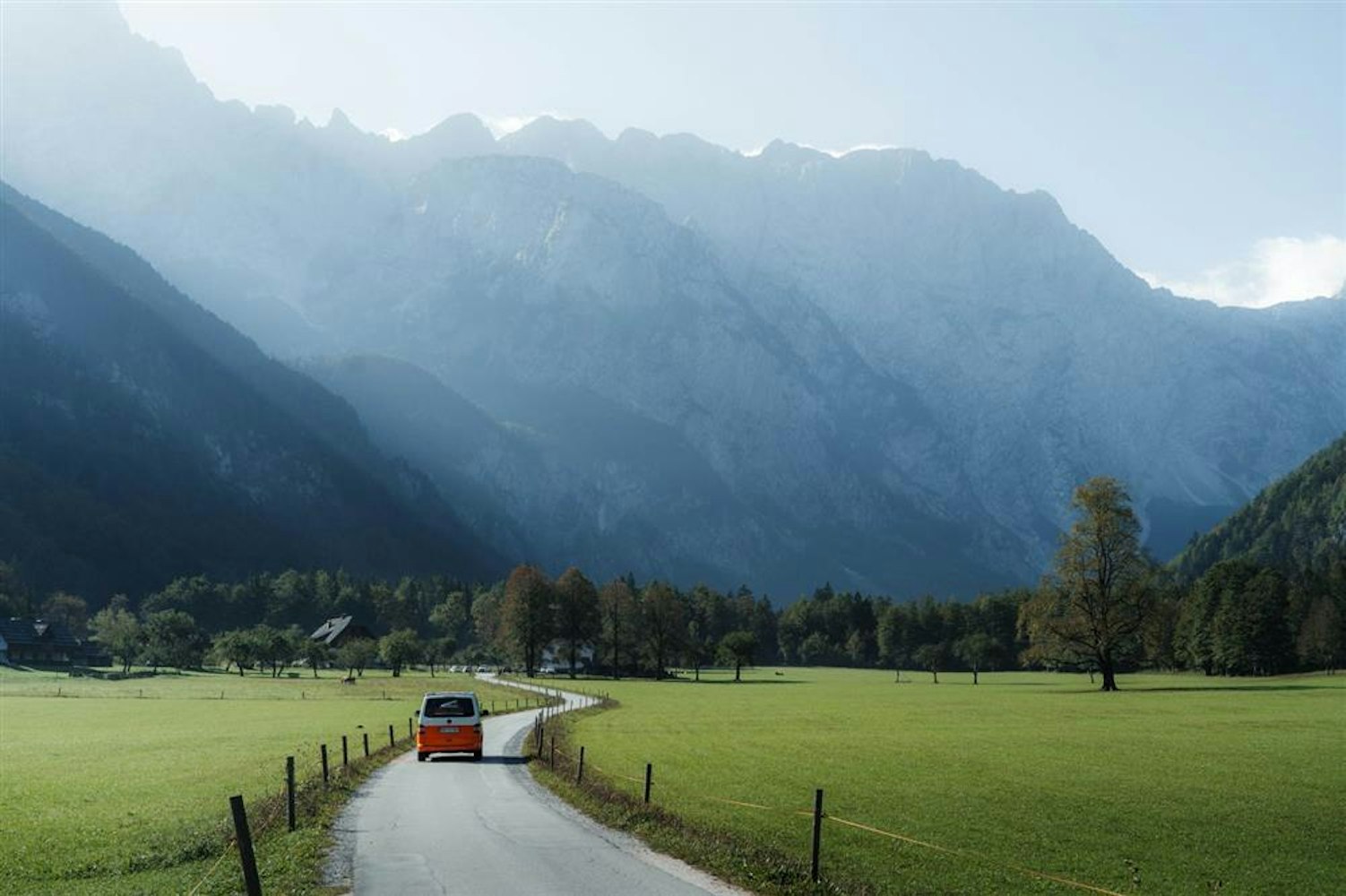 VW T5 camper van from Balkan Campers in Logar Valley Slovenia
