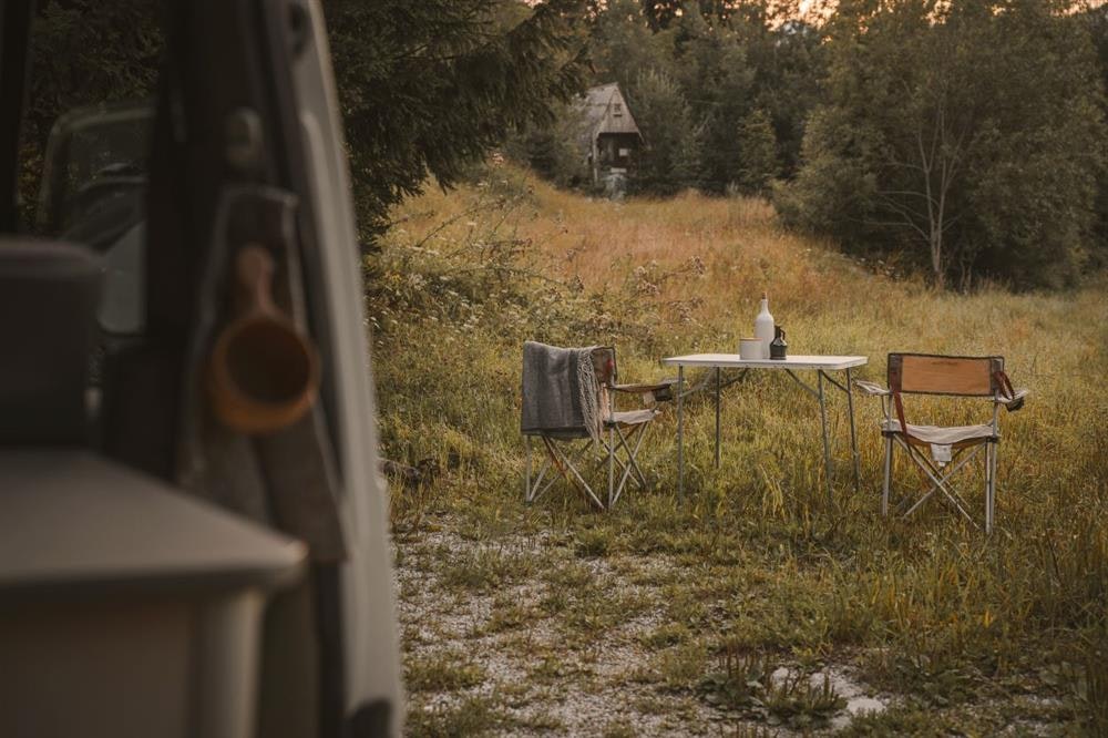 Balkan Campers customers wild camping