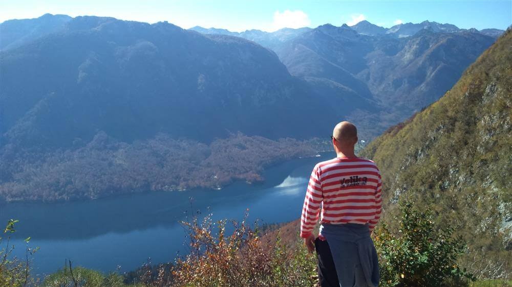 Beautiful view of Bohinj Lake from Vogar - Balkan Campers