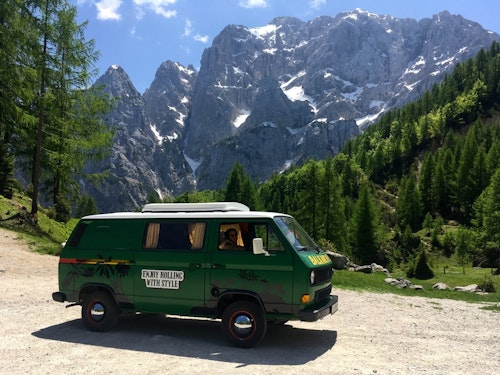 VW T3 Camper van from Balkan Campers in Julian Alps, Slovenia