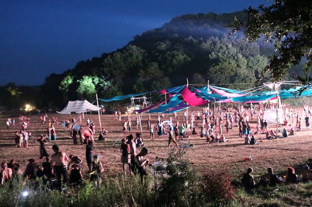 Balkan Campers customers visiting Samsara music festival in Hungary