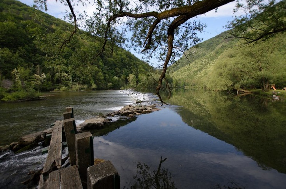 Beautiful Kolpa River, Slovenia