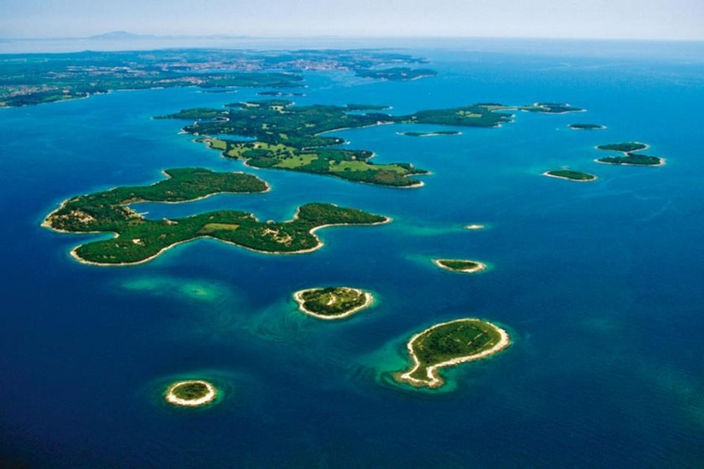 Beautiful Brijuni National Park close to Pula, Croatia
