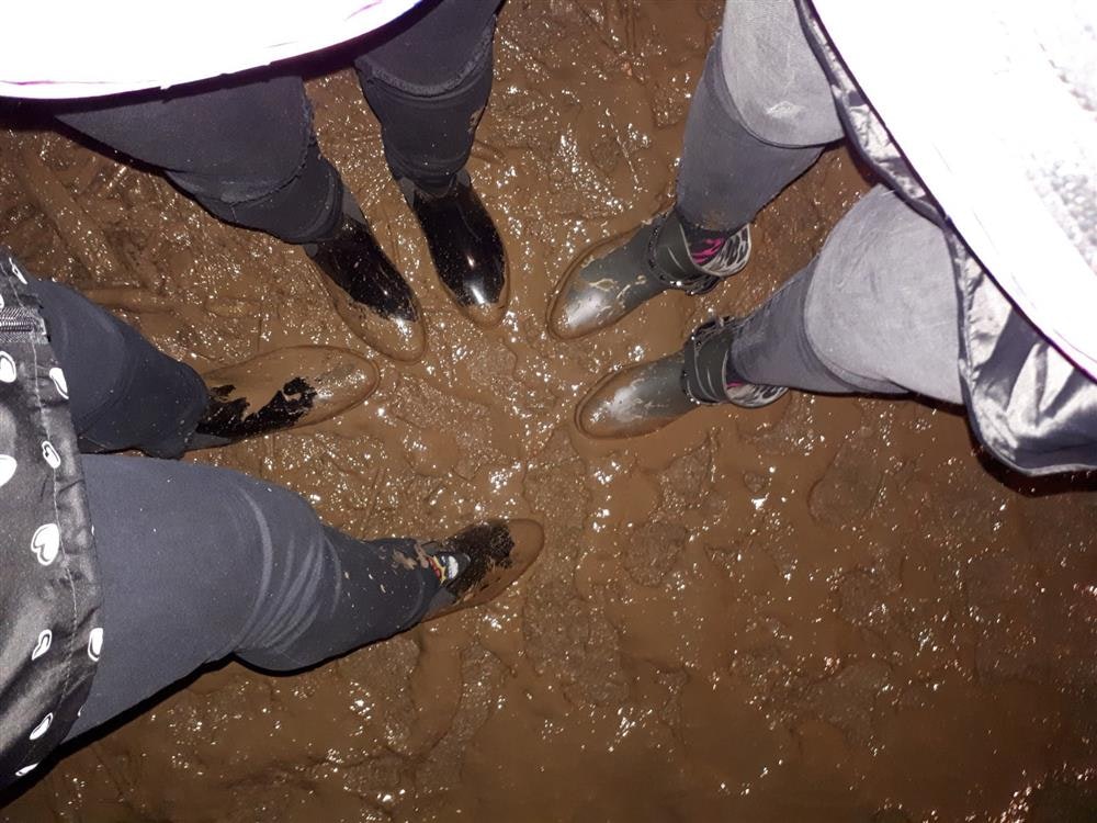 Balkan Campers customers on a Rolling Stones concert