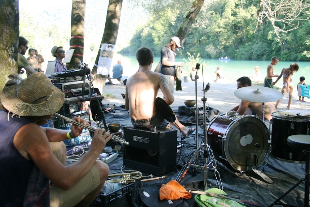 Sajeta Music Festival in Soča Valley, Slovenia