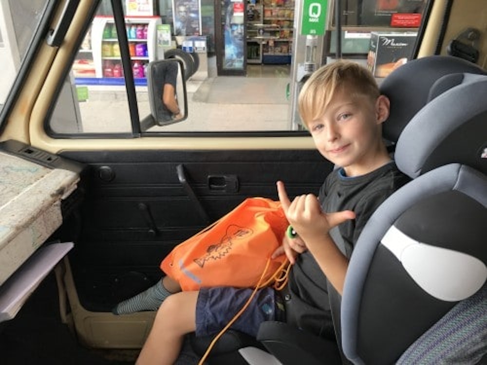 Happy family road trip with Balkan Campers
