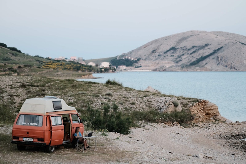 VW T3 Campervan from Balkan Campers on Pag Island, Croatia
