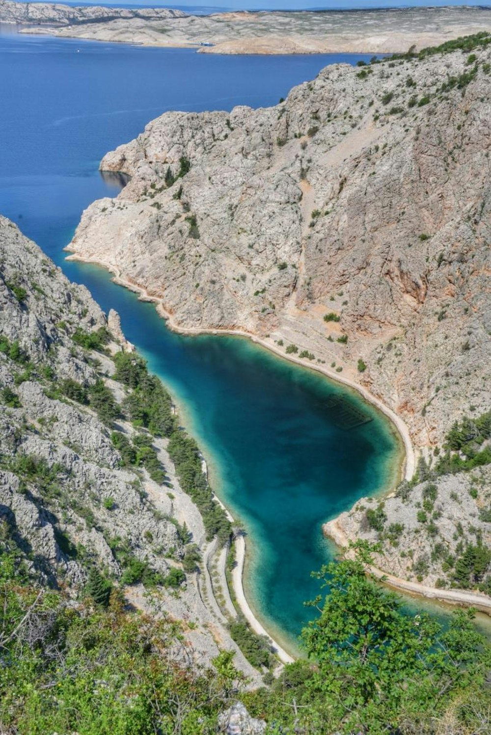 Beautiful cove of Zavratnica, Croatia