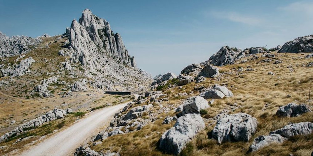 Road on Tulove Grede, Croatia