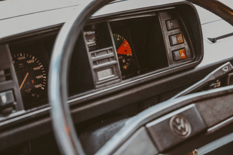 Dashboard of VW T3 Campervan from Balkan Campers