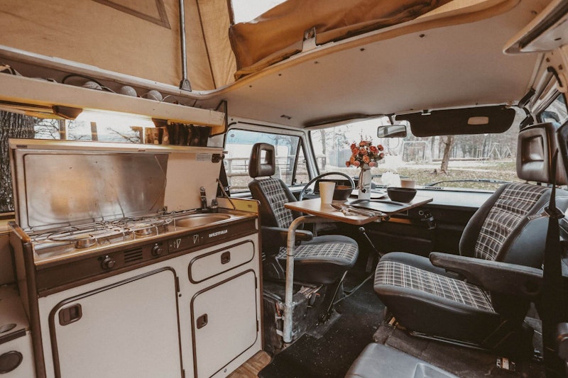 VW campervan for rent from Balkan Campers